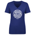 Salvador Perez Women's V-Neck T-Shirt | 500 LEVEL