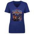 Mikal Bridges Women's V-Neck T-Shirt | 500 LEVEL