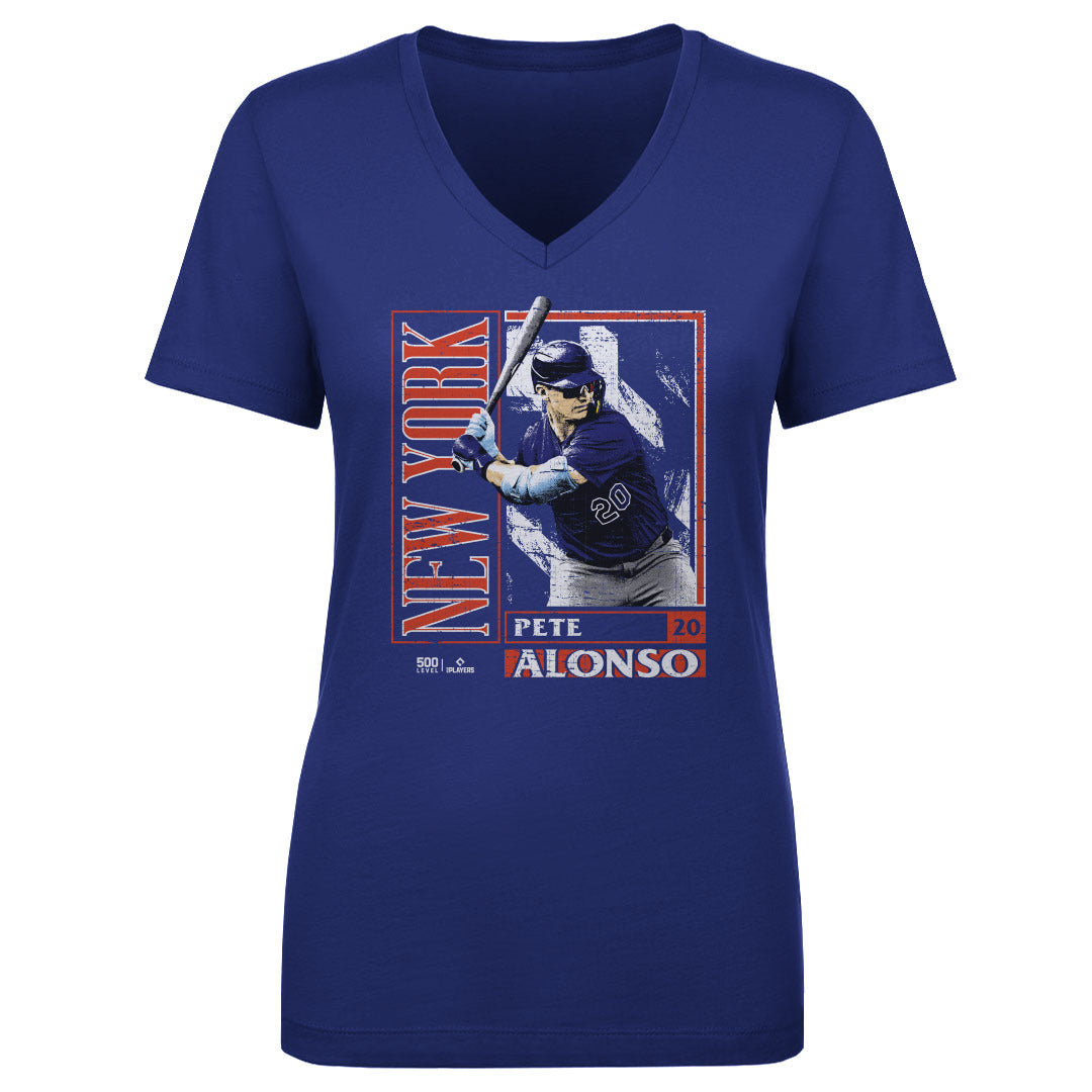 Pete Alonso Women's V-Neck T-Shirt | 500 LEVEL