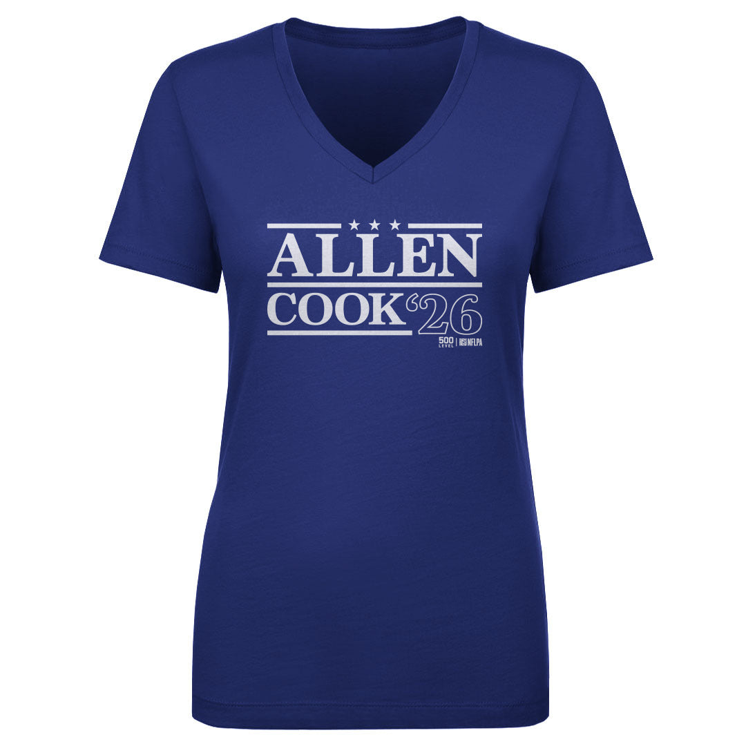 Josh Allen Women's V-Neck T-Shirt | 500 LEVEL