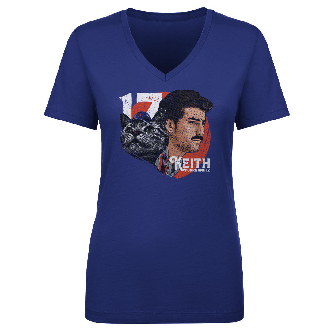 Keith Hernandez Women's V-Neck T-Shirt | 500 LEVEL