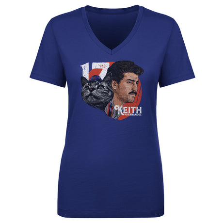Keith Hernandez Women's V-Neck T-Shirt | 500 LEVEL