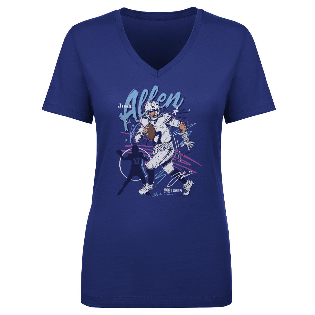 Josh Allen Women's V-Neck T-Shirt | 500 LEVEL