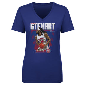Isaiah Stewart Women's V-Neck T-Shirt | 500 LEVEL
