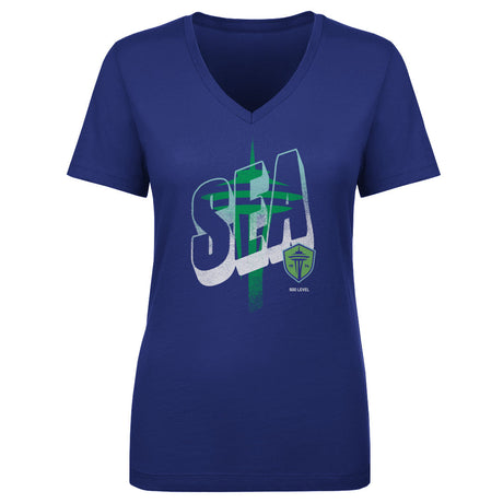 Seattle Sounders FC Women's V-Neck T-Shirt | 500 LEVEL