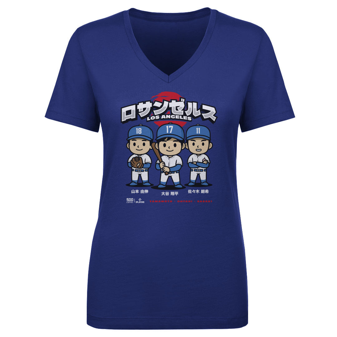 Shohei Ohtani Women's V-Neck T-Shirt | 500 LEVEL