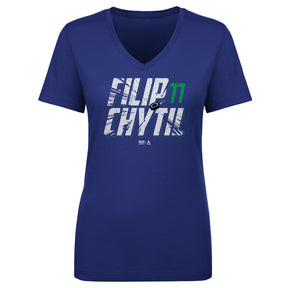 Filip Chytil Women's V-Neck T-Shirt | 500 LEVEL