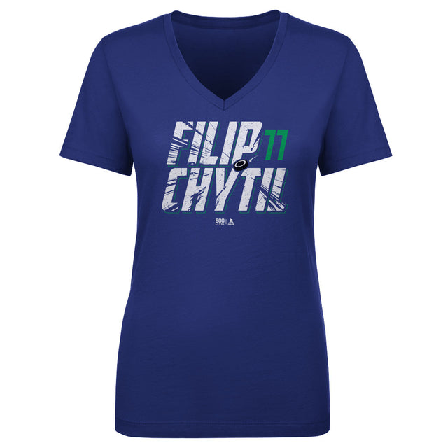 Filip Chytil Women's V-Neck T-Shirt | 500 LEVEL