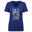 Cam Skattebo Women's V-Neck T-Shirt | 500 LEVEL