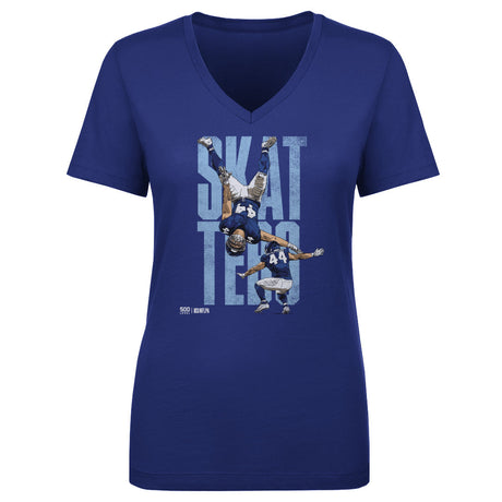 Cam Skattebo Women's V-Neck T-Shirt | 500 LEVEL