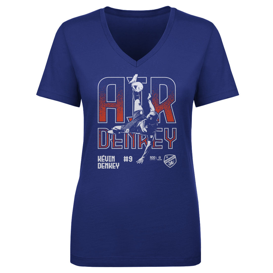 Kevin Denkey Women's V-Neck T-Shirt | 500 LEVEL
