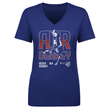 Kevin Denkey Women's V-Neck T-Shirt | 500 LEVEL