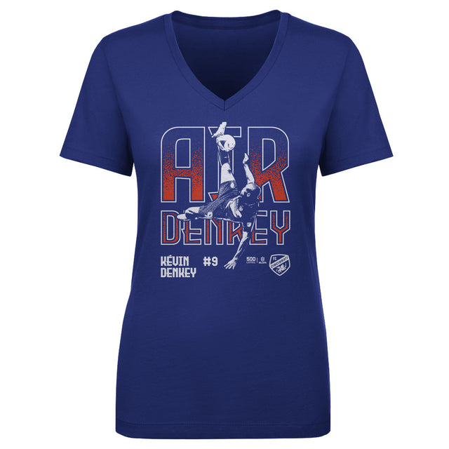 Kevin Denkey Women's V-Neck T-Shirt | 500 LEVEL