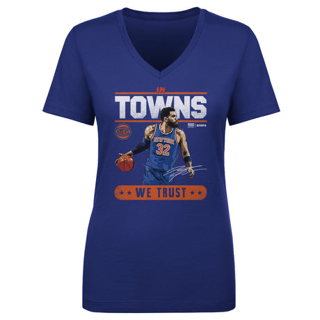 Karl-Anthony Towns Women's V-Neck T-Shirt | 500 LEVEL
