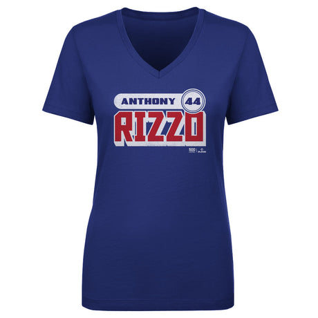 Anthony Rizzo Women's V-Neck T-Shirt | 500 LEVEL