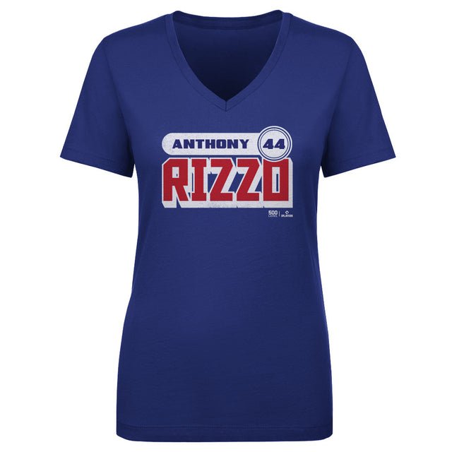Anthony Rizzo Women's V-Neck T-Shirt | 500 LEVEL
