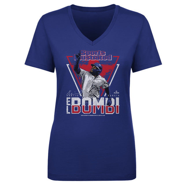 Adolis Garcia Women's V-Neck T-Shirt | 500 LEVEL