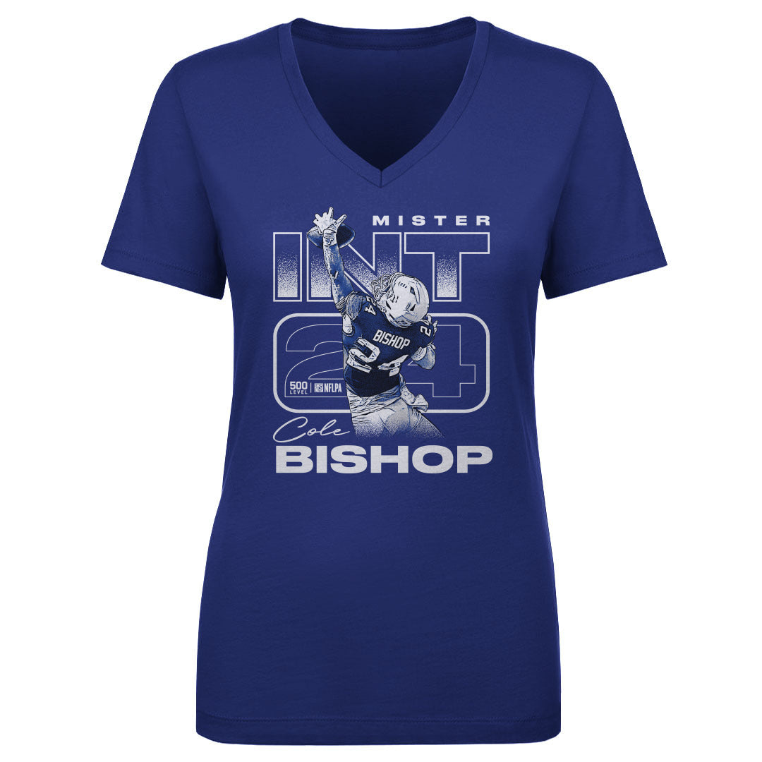 Cole Bishop Women's V-Neck T-Shirt | 500 LEVEL