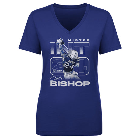 Cole Bishop Women's V-Neck T-Shirt | 500 LEVEL
