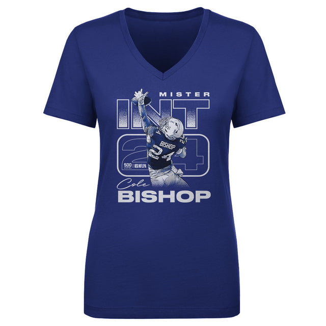 Cole Bishop Women's V-Neck T-Shirt | 500 LEVEL
