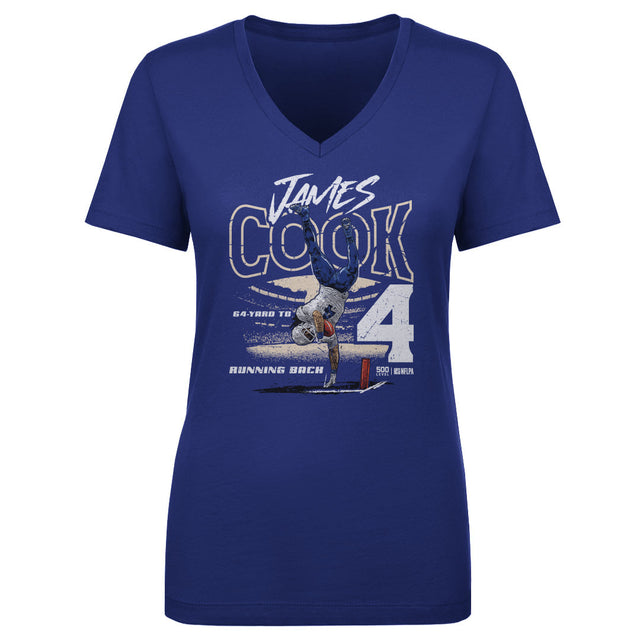 James Cook Women's V-Neck T-Shirt | 500 LEVEL