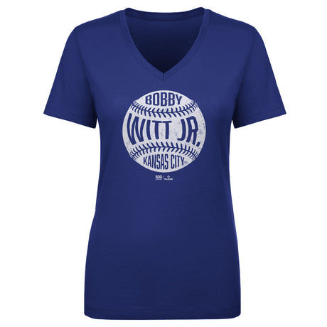 Bobby Witt Jr. Women's V-Neck T-Shirt | 500 LEVEL