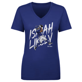 Isaiah Likely Women's V-Neck T-Shirt | 500 LEVEL