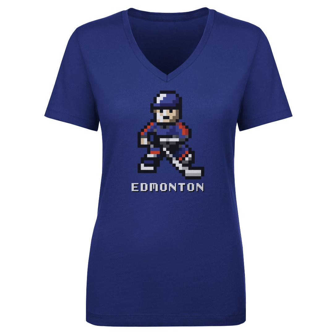 Edmonton Hockey Women's V-Neck T-Shirt | 500 LEVEL