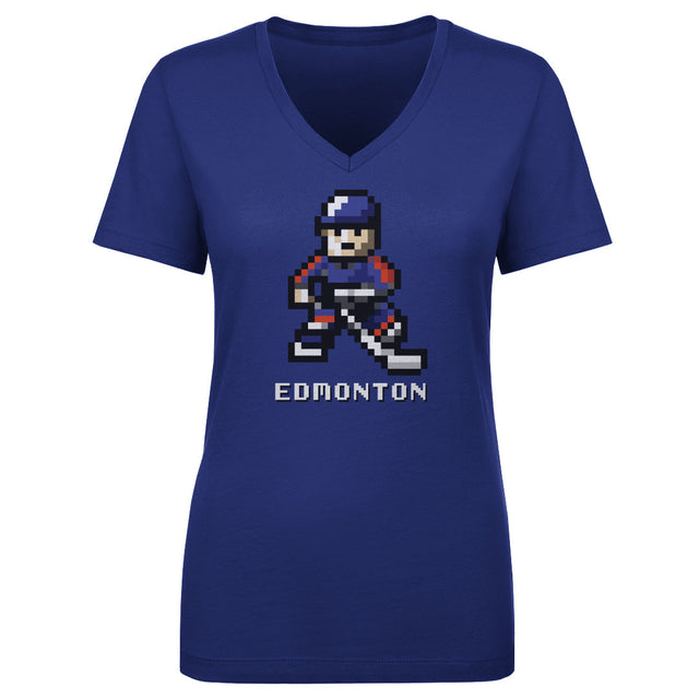 Edmonton Hockey Women's V-Neck T-Shirt | 500 LEVEL