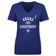 New York Knicks Women's V-Neck T-Shirt | 500 LEVEL