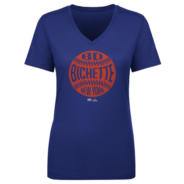 Bo Bichette Women's V-Neck T-Shirt | 500 LEVEL