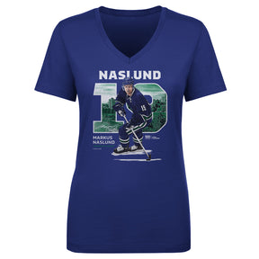 Markus Naslund Women's V-Neck T-Shirt | 500 LEVEL