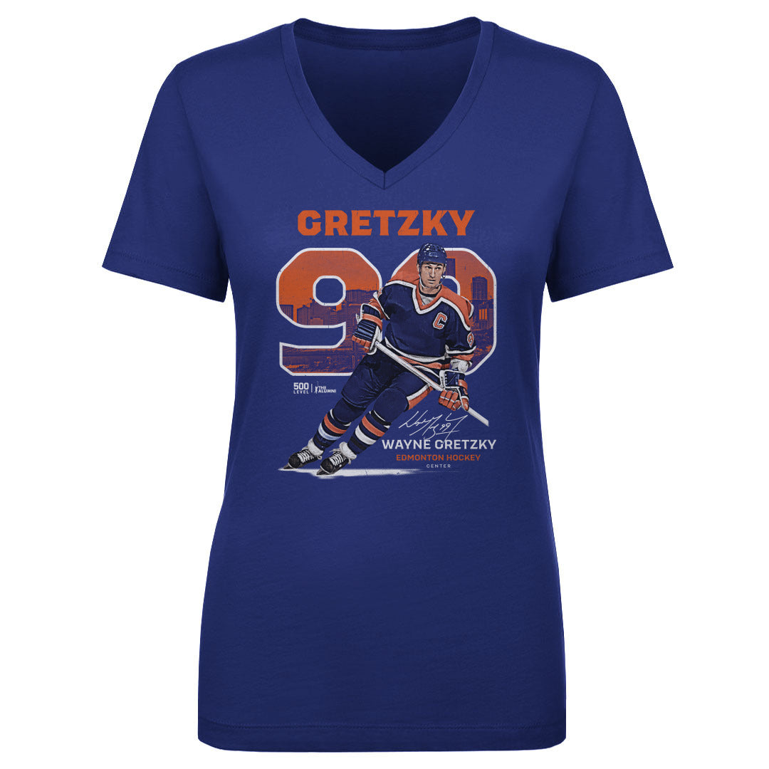 Wayne Gretzky Women's V-Neck T-Shirt | 500 LEVEL