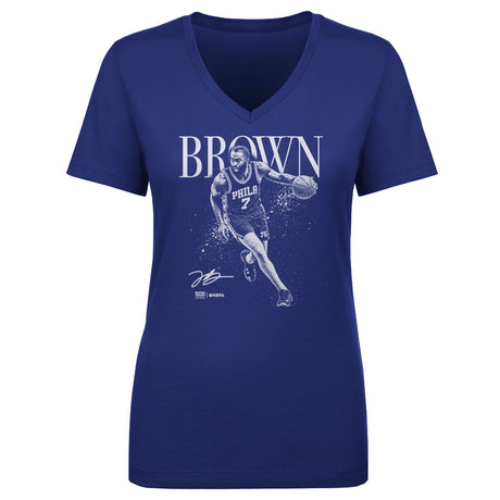 Jaylen Brown Women's V-Neck T-Shirt | 500 LEVEL