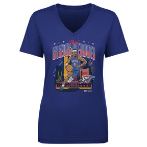 Shai Gilgeous-Alexander Women's V-Neck T-Shirt | 500 LEVEL