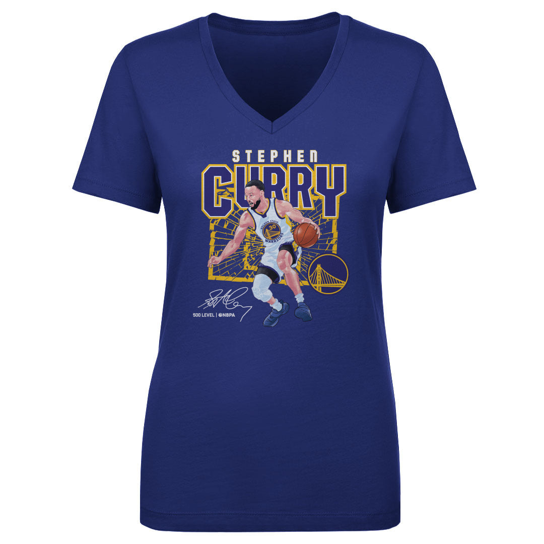 Steph Curry Women's V-Neck T-Shirt | 500 LEVEL