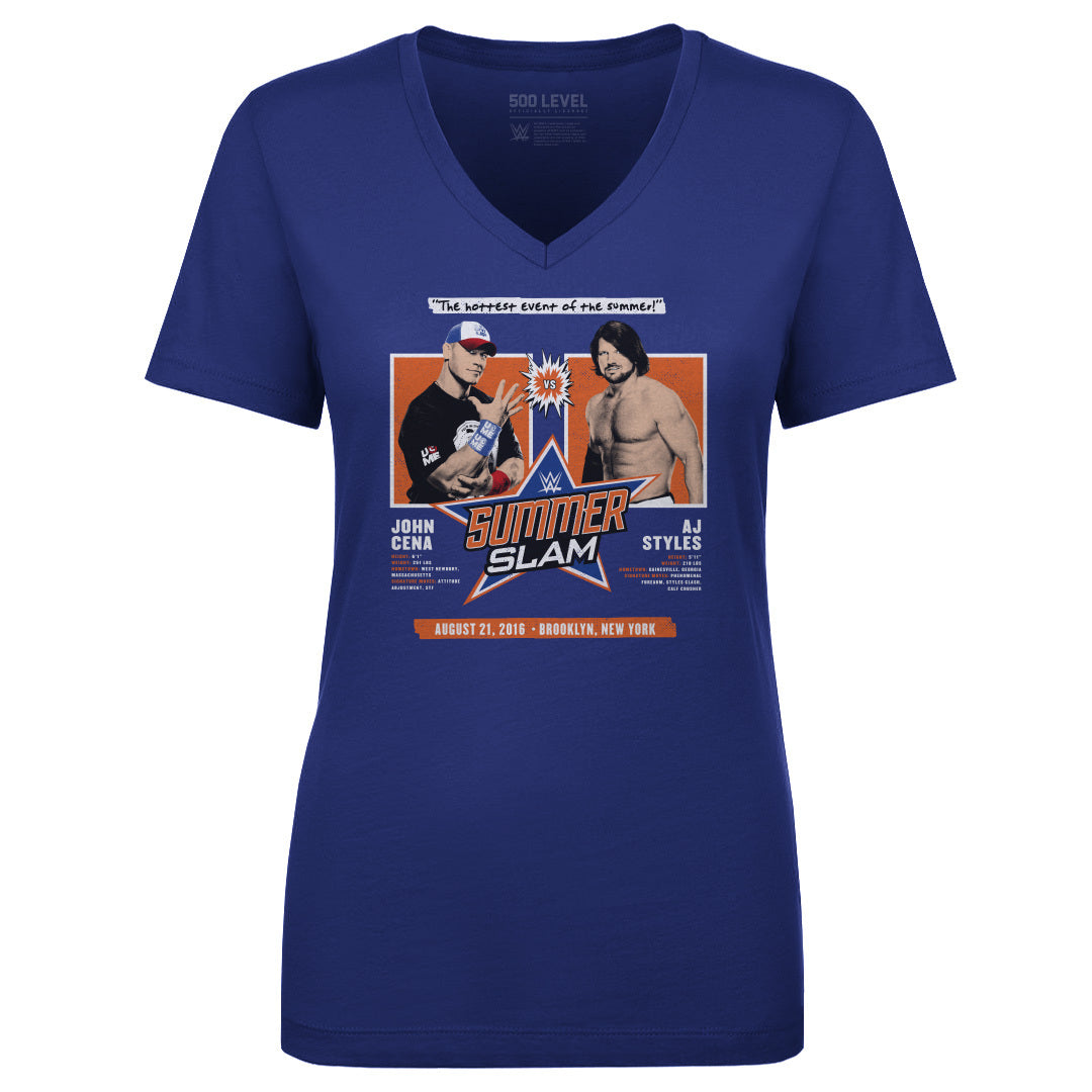 SummerSlam Women's V-Neck T-Shirt | 500 LEVEL