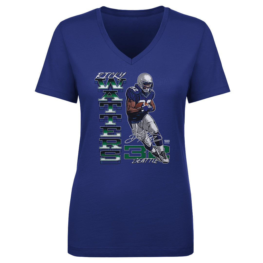 Ricky Watters Women's V-Neck T-Shirt | 500 LEVEL
