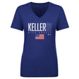 Clayton Keller Women's V-Neck T-Shirt | 500 LEVEL