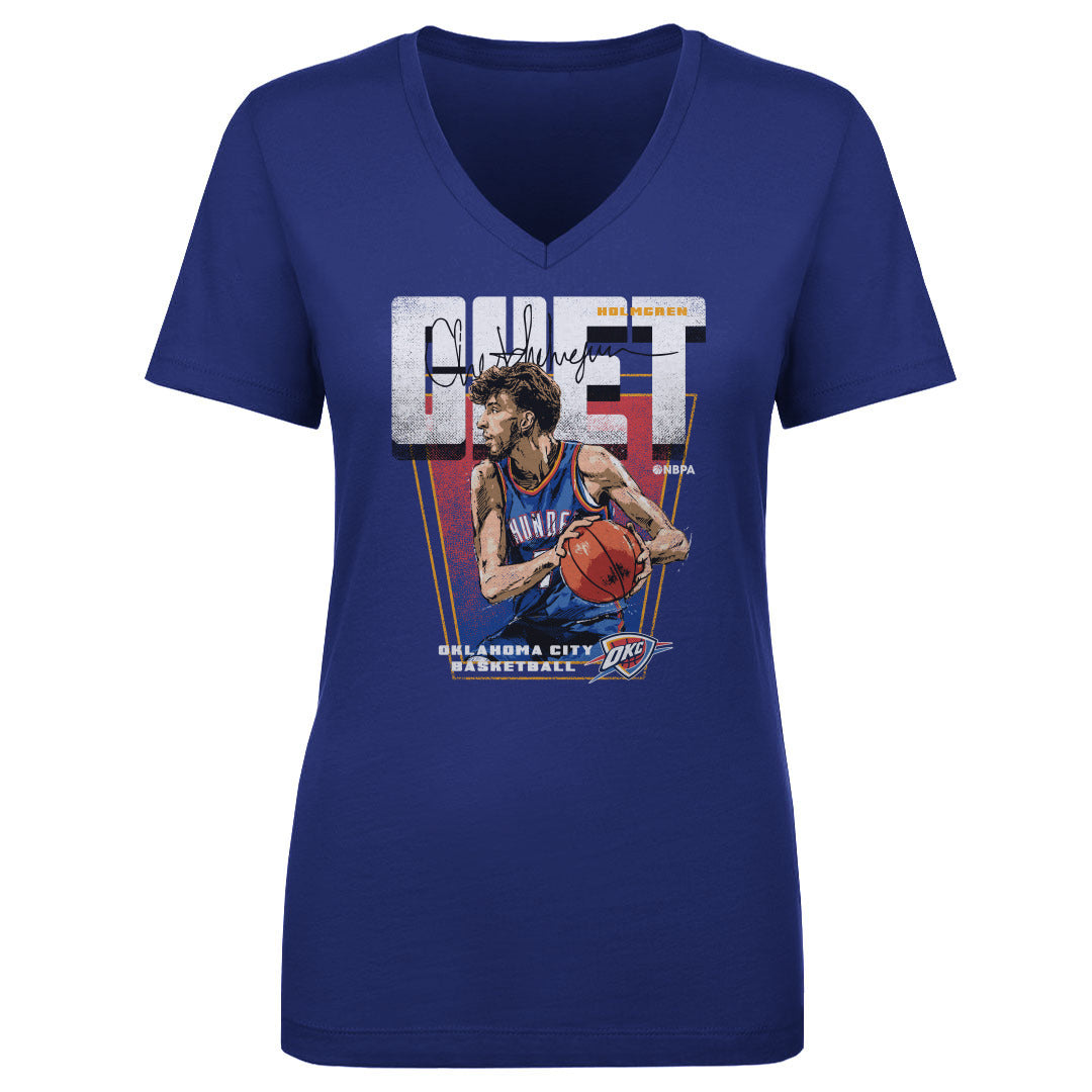 Chet Holmgren Women's V-Neck T-Shirt | 500 LEVEL