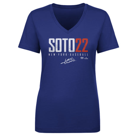 Juan Soto Women's V-Neck T-Shirt | 500 LEVEL