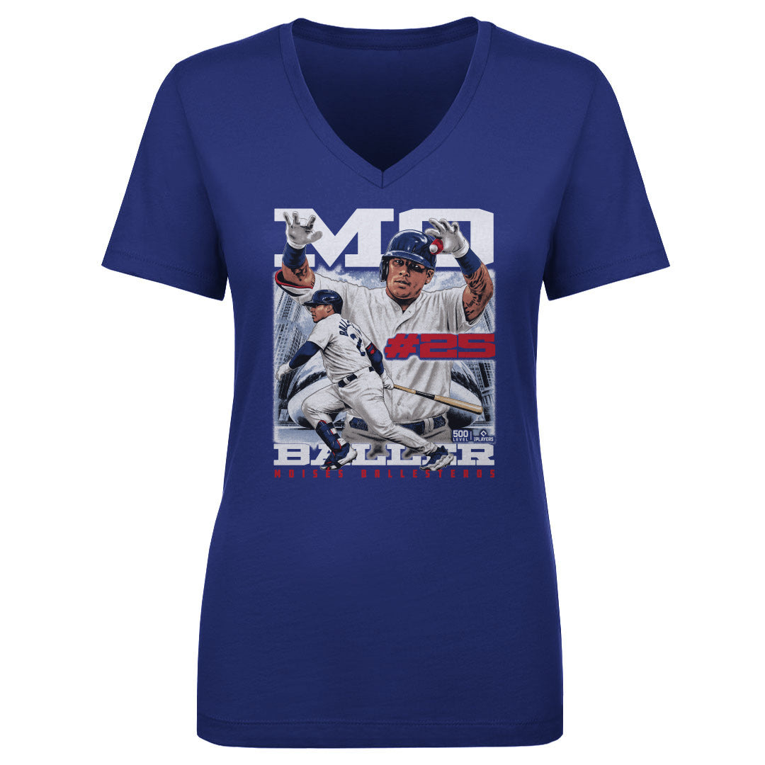 Moises Ballesteros Women's V-Neck T-Shirt | 500 LEVEL