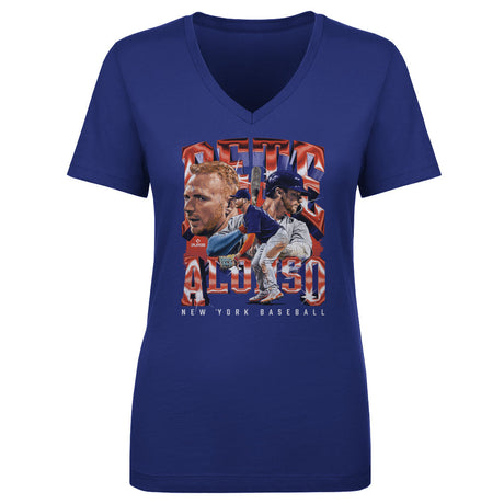 Pete Alonso Women's V-Neck T-Shirt | 500 LEVEL