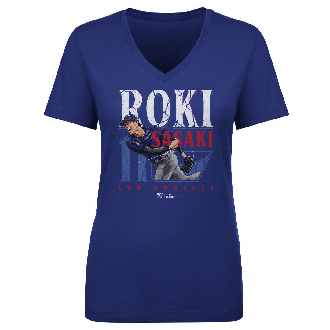 Roki Sasaki Women's V-Neck T-Shirt | 500 LEVEL