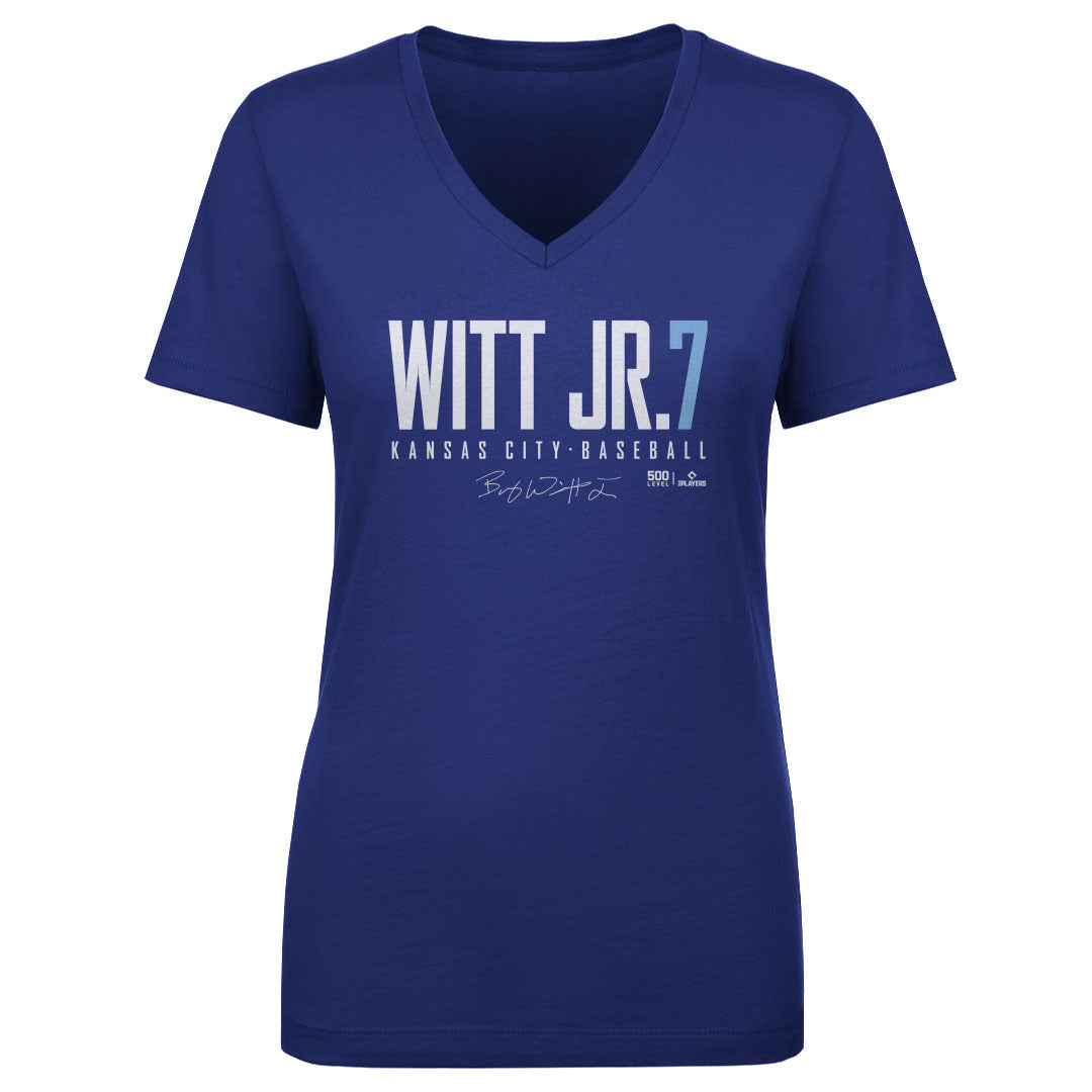 Bobby Witt Jr. Women's V-Neck T-Shirt | 500 LEVEL
