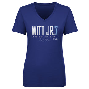 Bobby Witt Jr. Women's V-Neck T-Shirt | 500 LEVEL