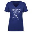 Jaylen Brown Women's V-Neck T-Shirt | 500 LEVEL