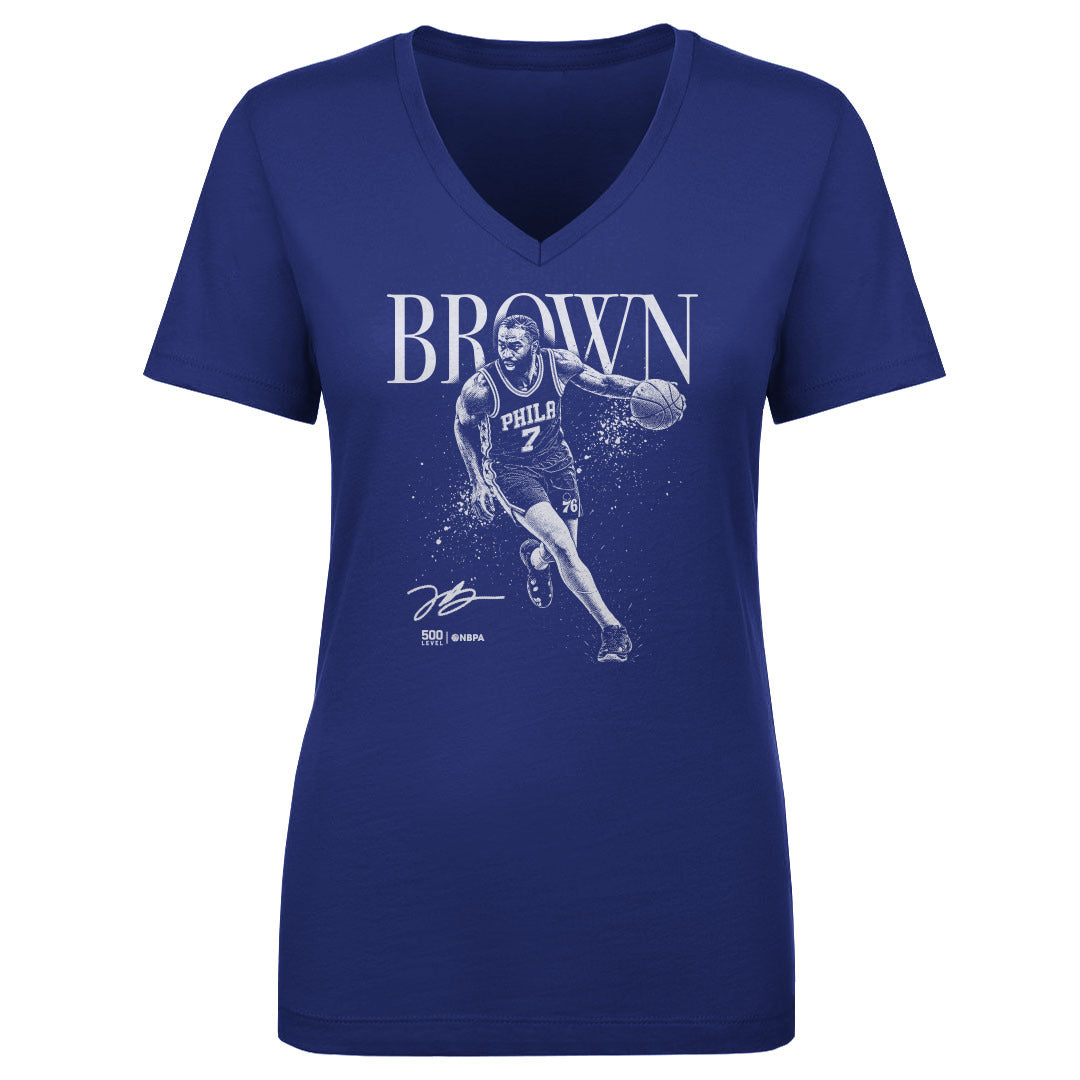 Jaylen Brown Women's V-Neck T-Shirt | 500 LEVEL