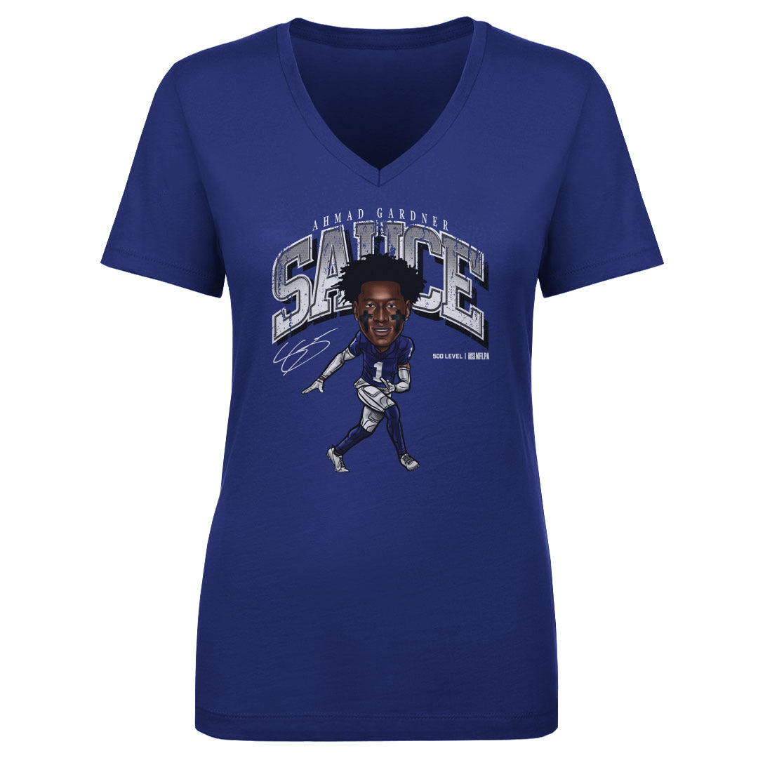 Sauce Gardner Women's V-Neck T-Shirt | 500 LEVEL