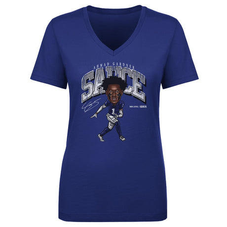 Sauce Gardner Women's V-Neck T-Shirt | 500 LEVEL